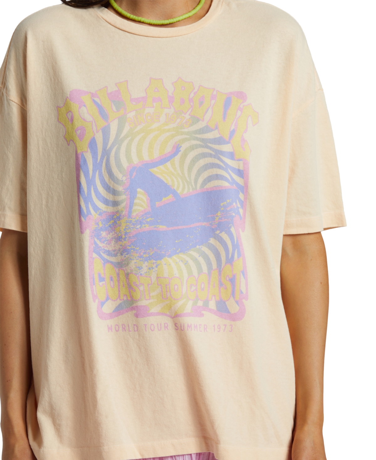 Billabong Juniors' Since 73 Oversized Cotton T-Shirt