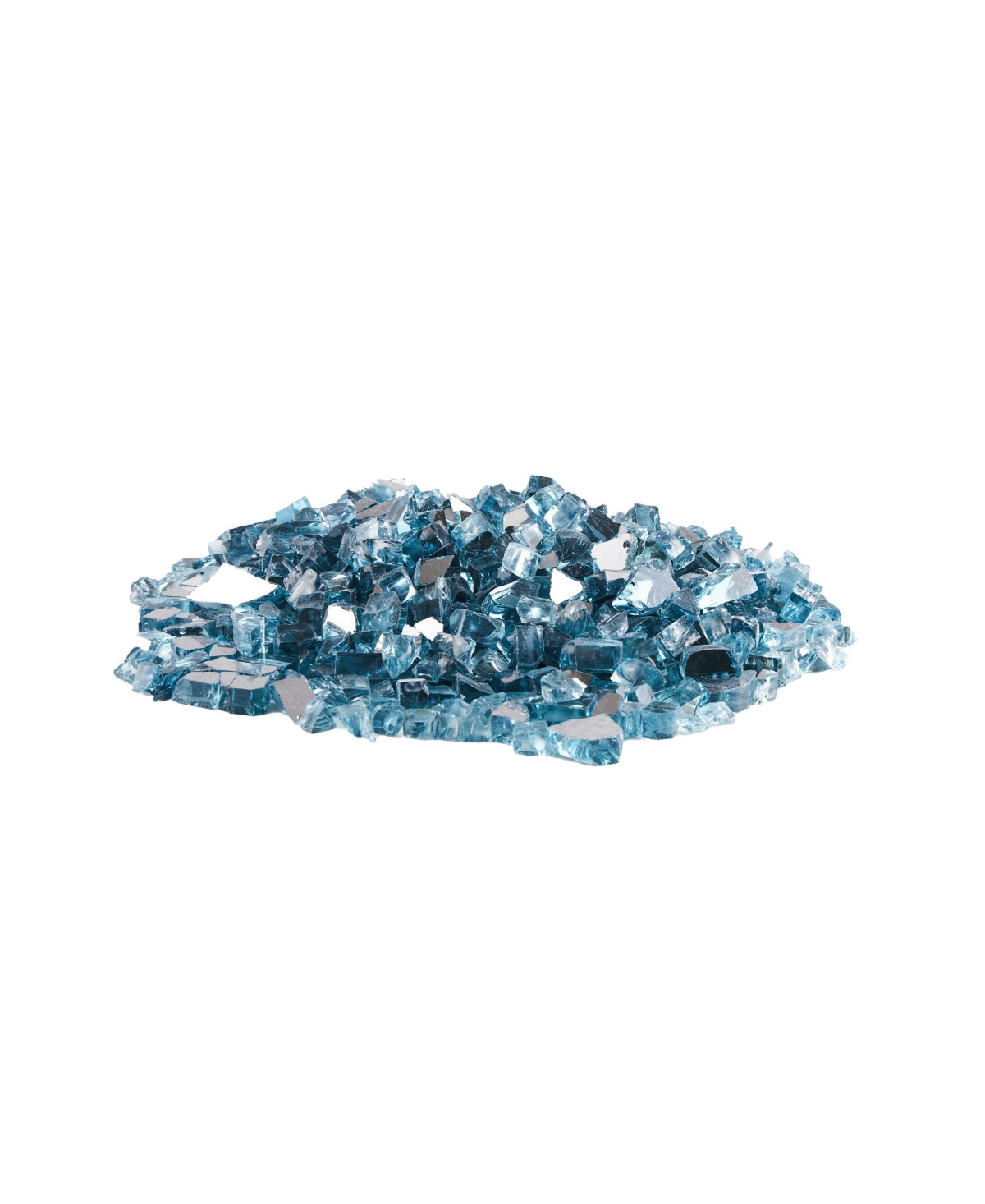 WestinTrends Fire Pit Fire Glass Tempered Glass Rocks for Fireplace Accessories