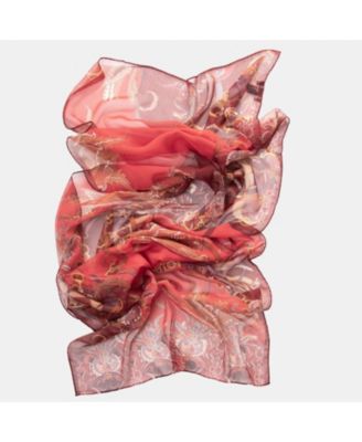 Alessandra - Long Sheer Silk Scarf for Women