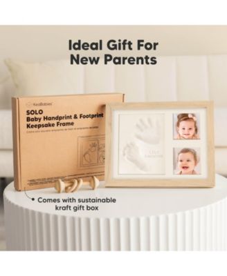 Solo Baby Hand and Footprint Kit, Baby Keepsake Picture Frames, Baby Handprint Kit, Newborn Baby Girl, Boy Gifts