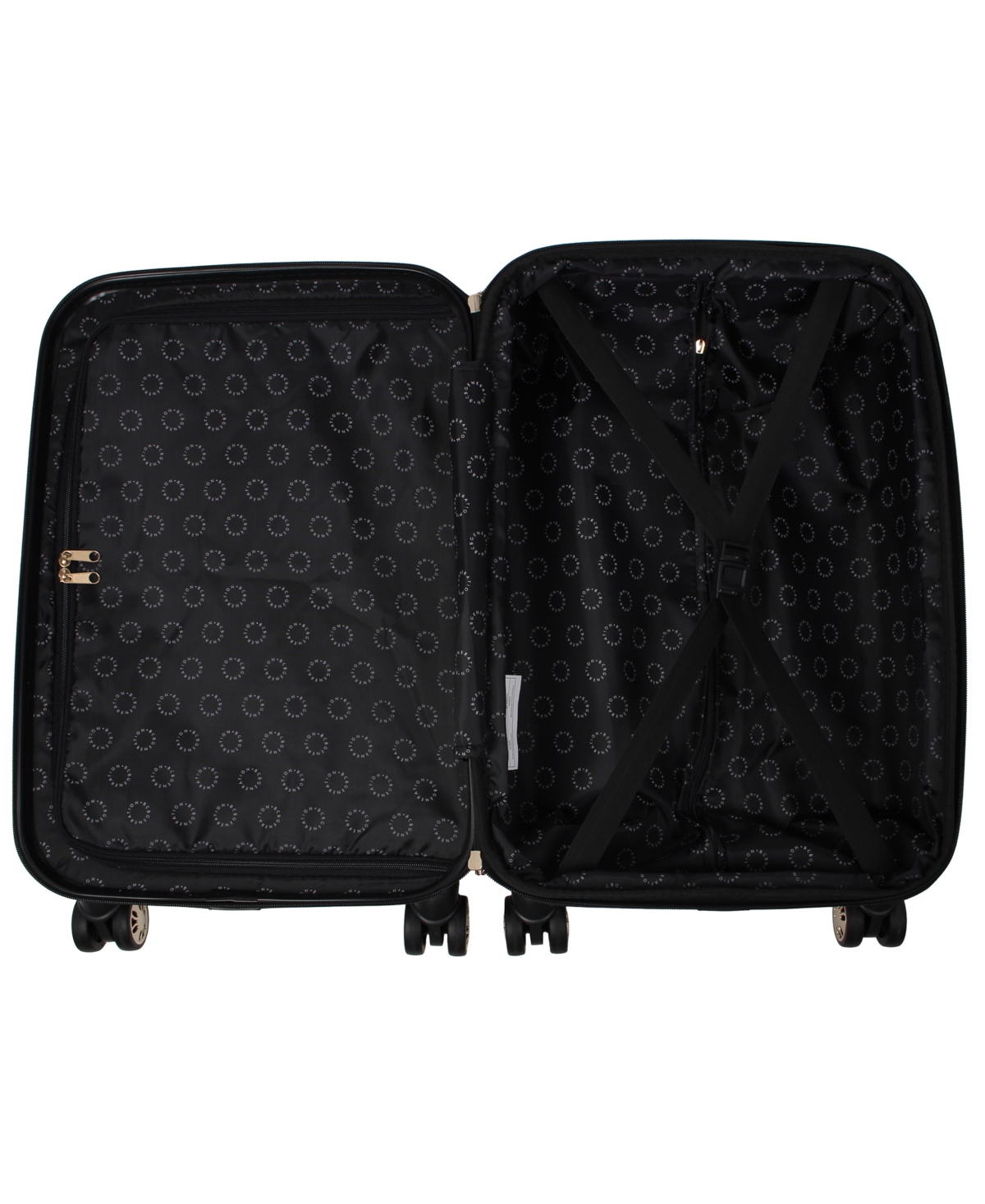 Bcbg Vibes 3 Piece Luggage Set In Platinum