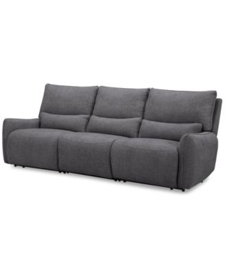 Olper 3-Pc. Fabric Zero Wall Sofa with 2 Power Recliners Chairs, Created for Macy's	