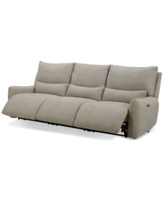 Olper 3-Pc. Fabric Zero Wall Sectional Power Motion Sofa, Created for Macy's	