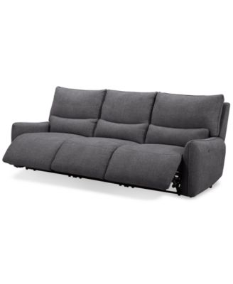 Olper 3-Pc. Fabric Zero Wall Sectional Power Motion Sofa, Created for Macy's	