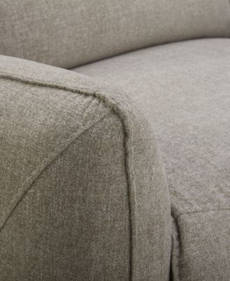 Olper 5-Pc. Fabric Zero Wall Sectional Sofa with Two Power Motion Pieces, Created for Macy's	