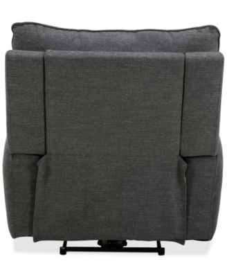 Olper Zero Wall Fabric Recliner, Created for Macy's