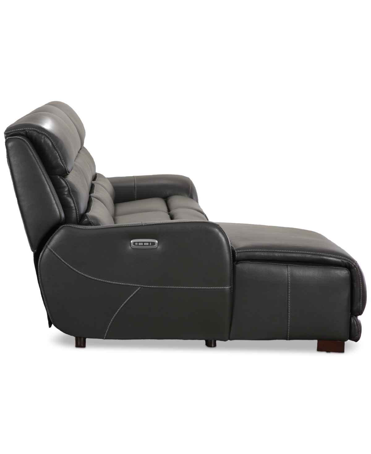 Blairesville 3-Pc. Leather Sofa & Chaise with 2 Power Motion Chairs