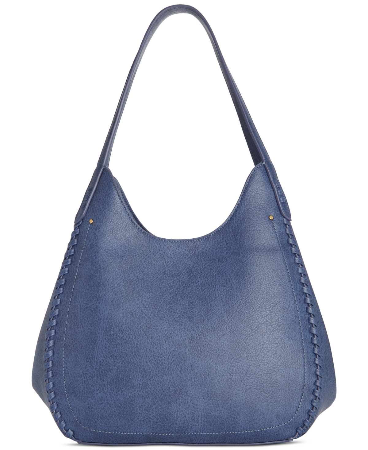 Whip-Stitch Soft 4-Poster Tote, Exclusively at Macy's - Moonlight Blue
