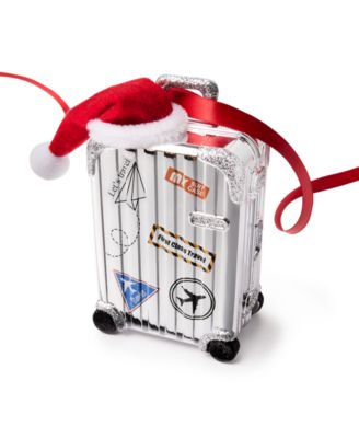 Holiday Lane - Around the World Santa Hat Suitcase Ornament