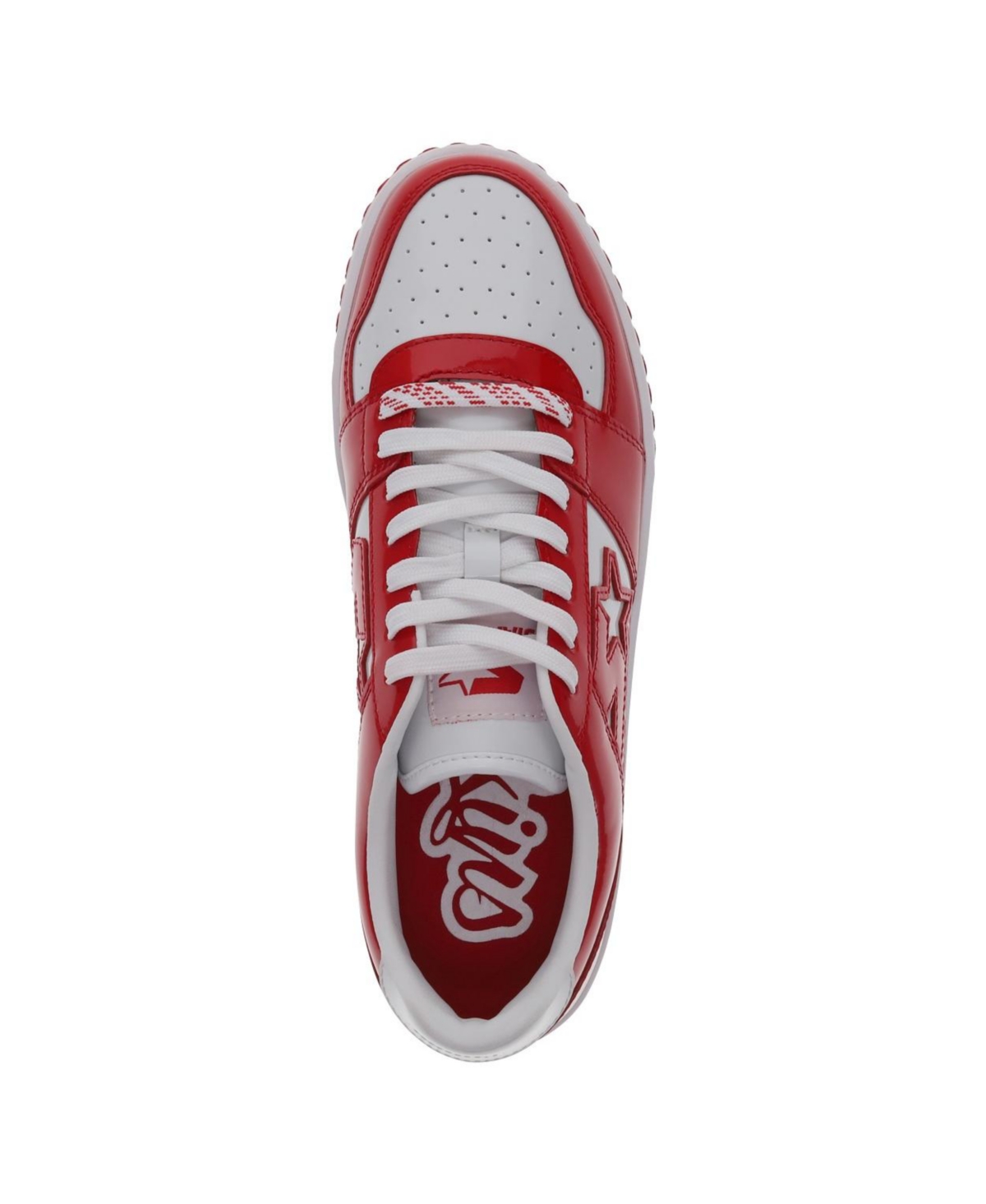 Shop Starter Men's Lfs 1 Tm Sneaker In Red,white