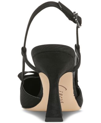 Women's Monica Pointed-Toe Slingback Bow Pumps