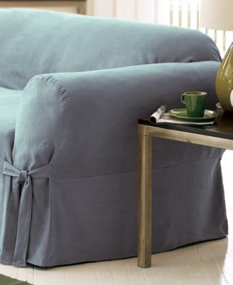 Sure Fit Soft Faux Suede Sofa Slipcover