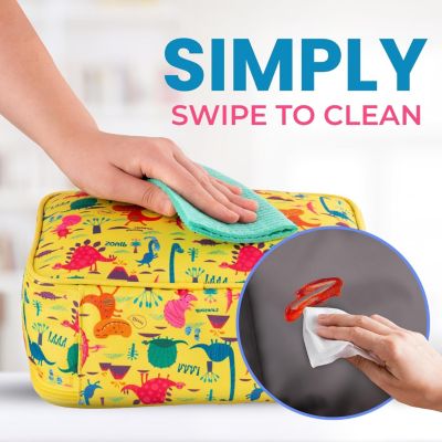 Insulated Lunch Bag With Spacious Compartment & Built-In Handle