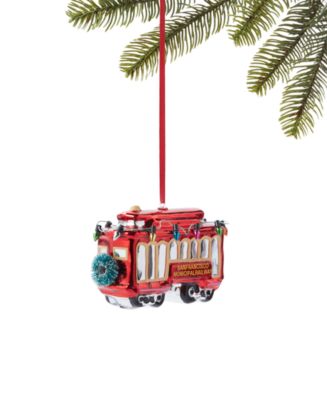 Holiday Lane San Francisco Trolley Car Ornament, Exclusively at Macy's - Macy's