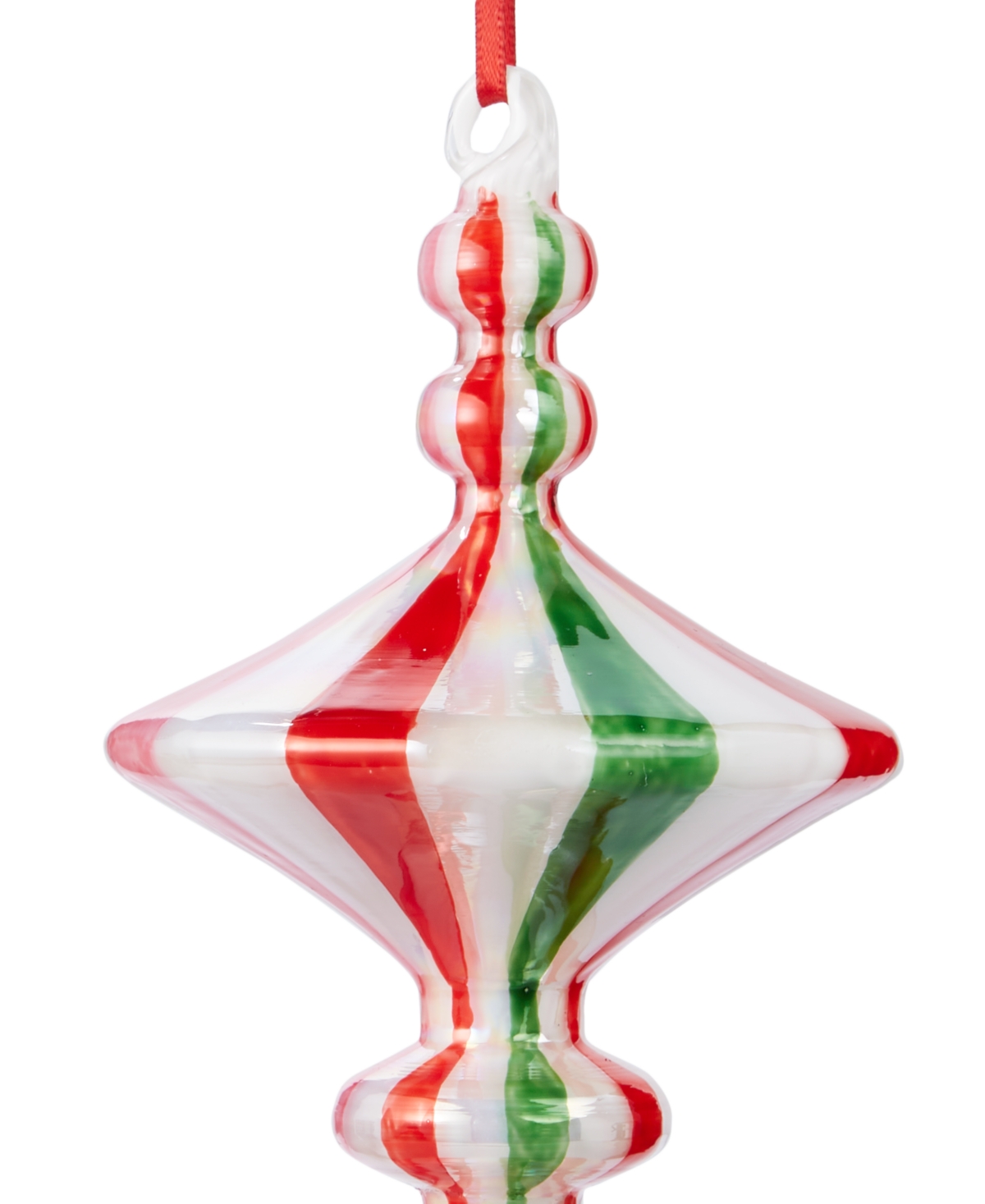 Holiday Lane Christmas Cheer Finial Ornament, Exclusively At Macy's In No Color