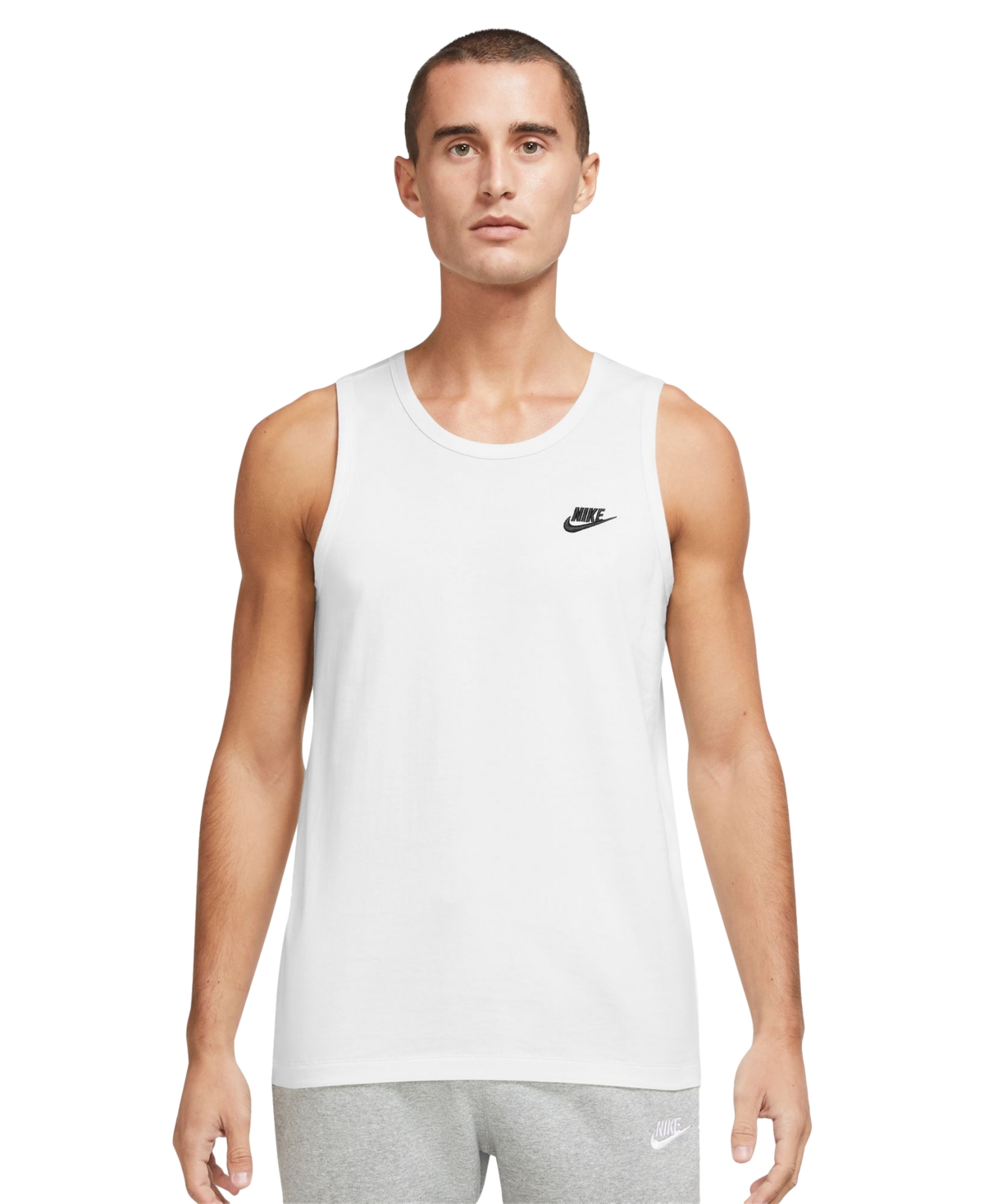 Men's Sportswear Club Tank - White/black