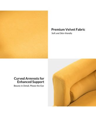 Modern Round Accent Chair for Living Room Bedroom