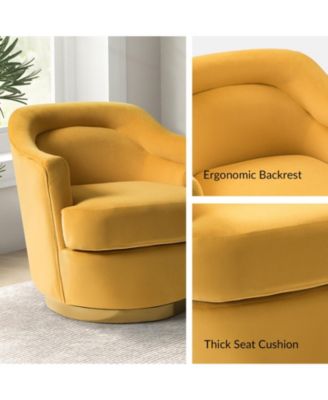 Modern Round Accent Chair for Living Room Bedroom
