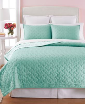 CLOSEOUT! Martha Stewart Collection Basket Stitch Quilts