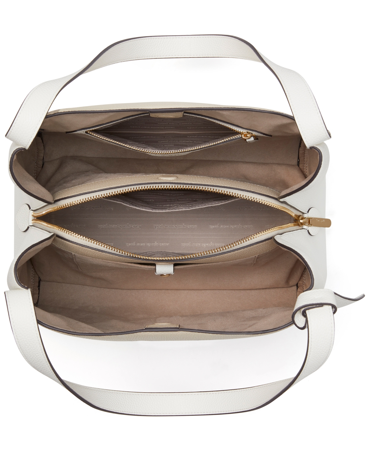 kate spade new york Knott Colorblocked Pebbled Leather Medium Shoulder Bag
