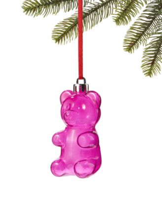 Holiday Lane - Sweet Tooth Pink Gummy Bear Ornament