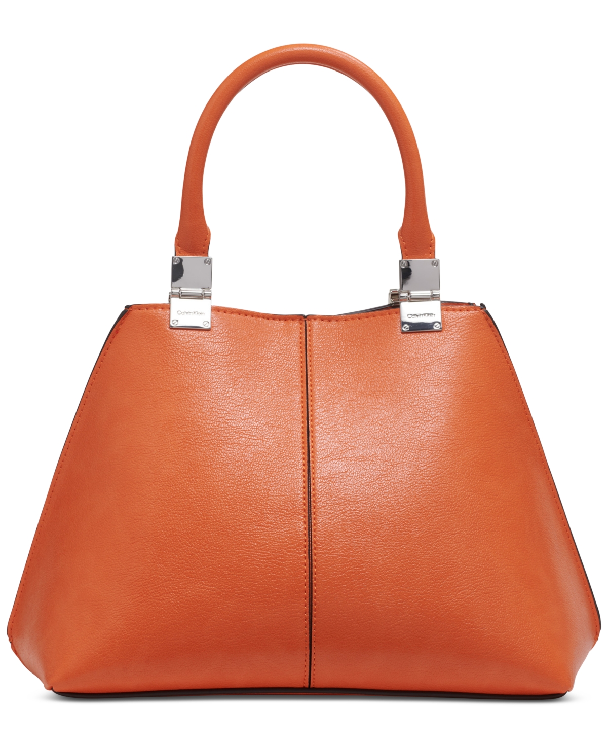 CALVIN KLEIN GRANITE CONVERTIBLE SATCHEL WITH MAGNETIC SNAP 