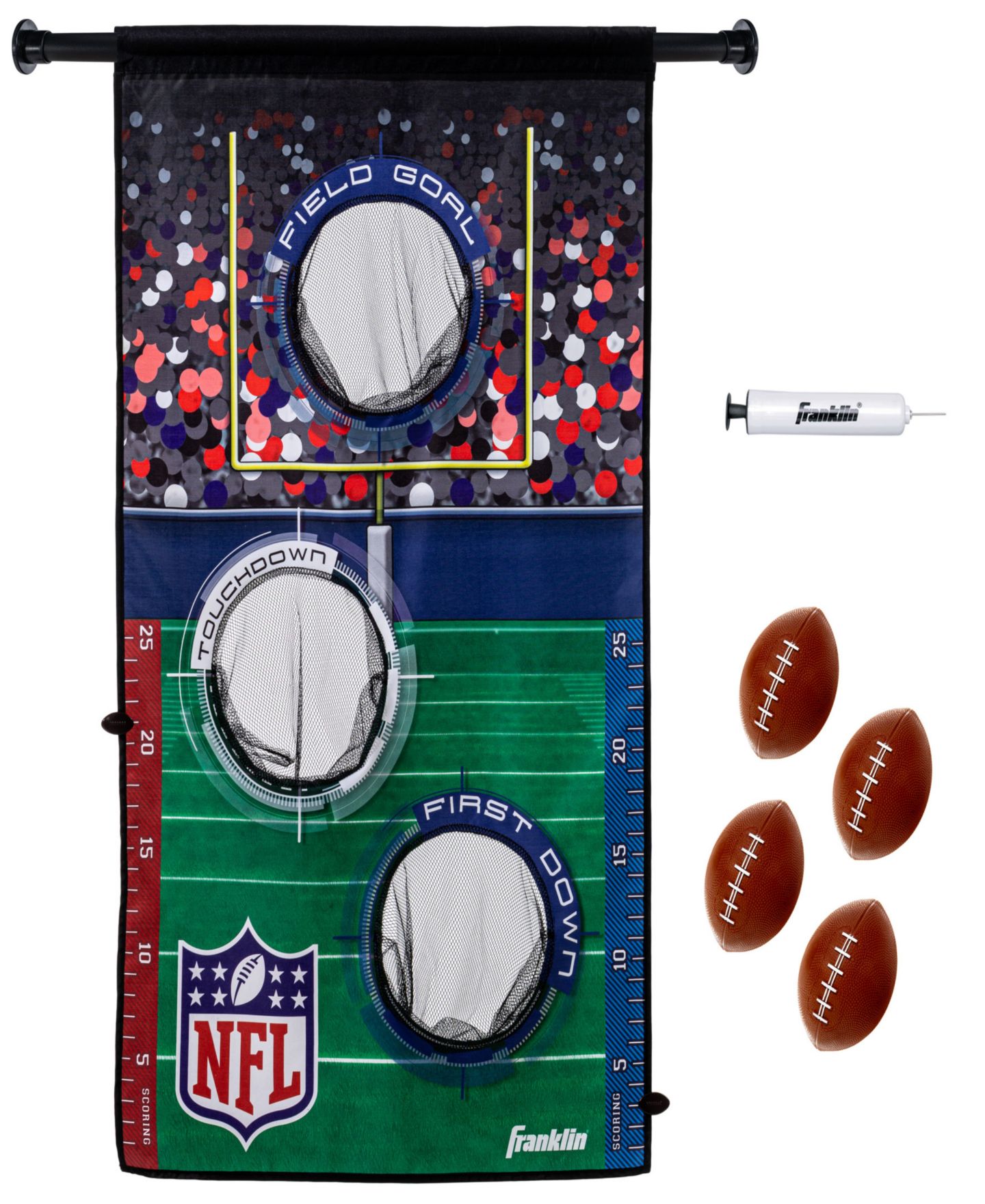 Детская игрушка Franklin Sports NFL Door Jam Football Toss Game, Ages 6+ — фото 1