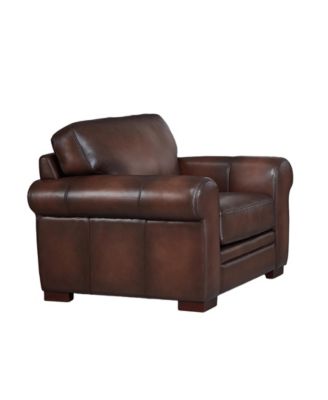 Brookfield 44" Top Grain Leather Chair