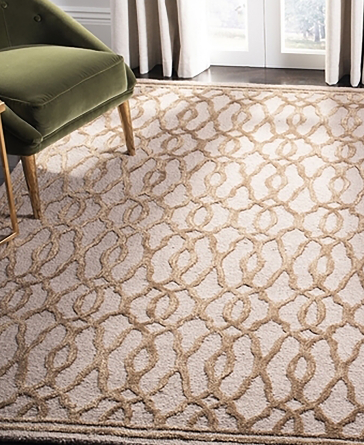 Martha Stewart Collection MSR3822AArea Rug - Brown