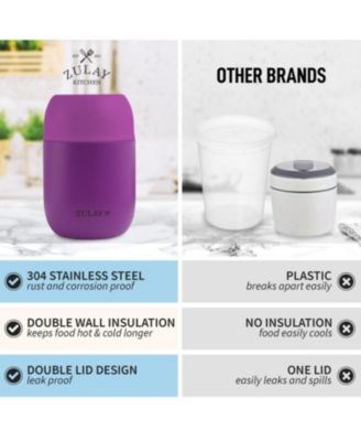 Vacuum Insulated Stainless Steel Food Jar 16oz