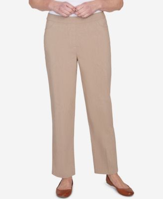 Alfred Dunner Charm School Women s Classic Charmed Average Length Pant Macy s