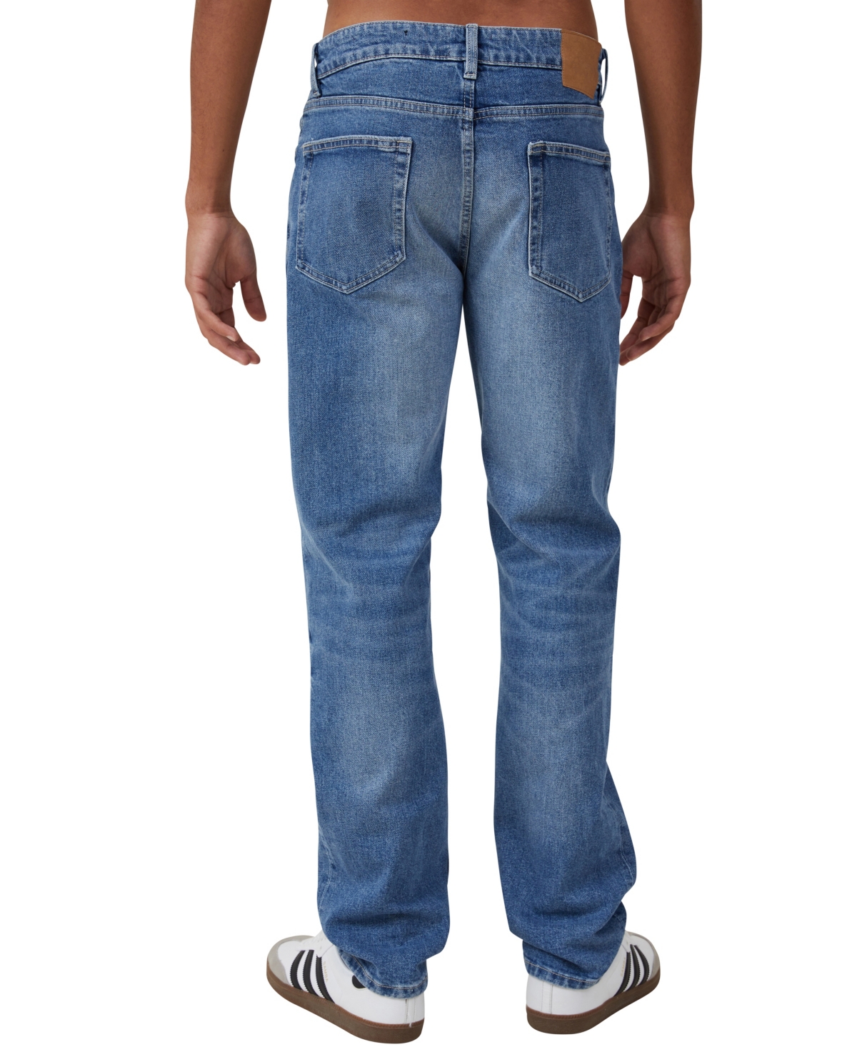 Shop Cotton On Men's Regular Straight Jean In Blue