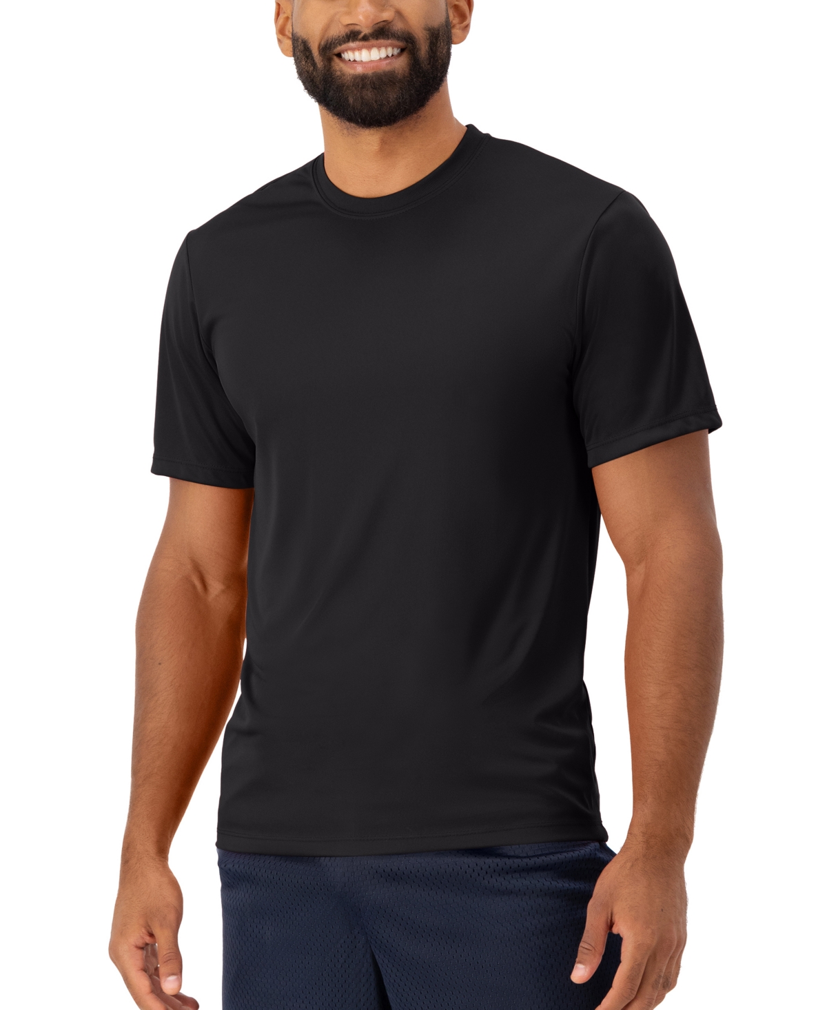 Shop Hanes Sport Cool Dri Men's Performance T-shirt, 2-pack In Black