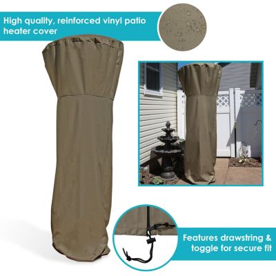 Outdoor Heavy-Duty Weather-Resistant Protective Cover for Outdoor Patio Heater - 94" - Khaki