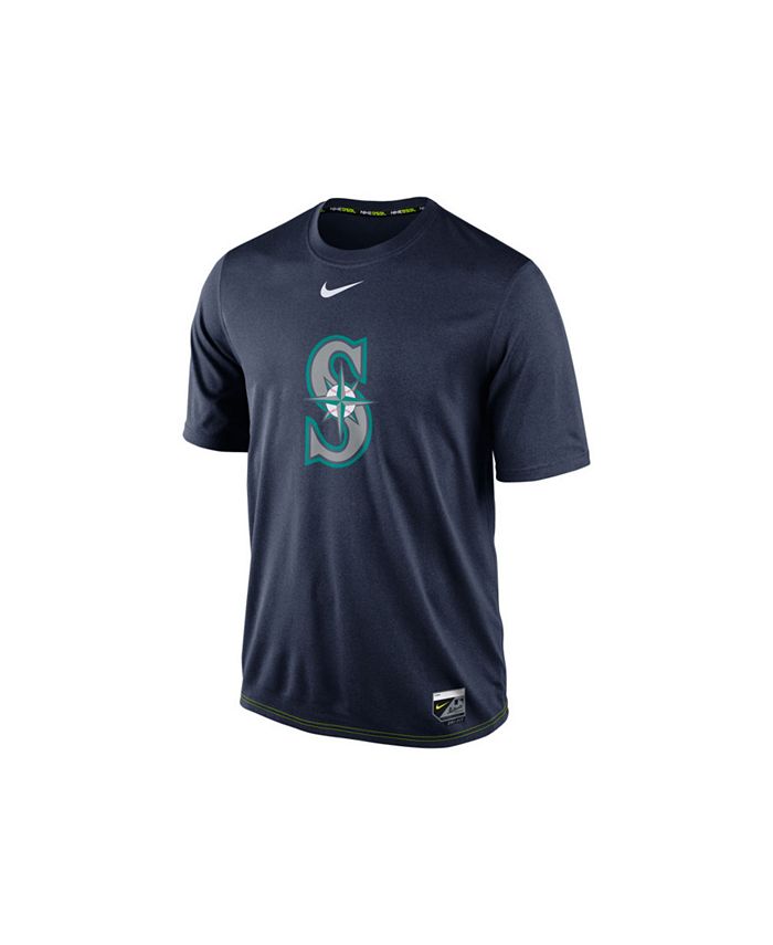 Nike Dri-FIT Team Legend (MLB Seattle Mariners) Men's Long-Sleeve T-Shirt