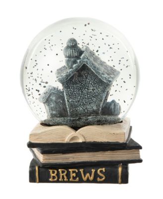 100MM Halloween Polyresin Haunted House Water Globe