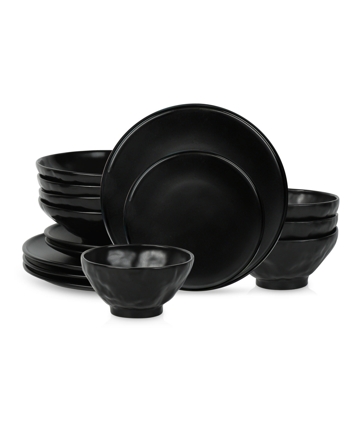 Stone by Mercer Project Nendo Stoneware 16 Pc. Dinnerware Set, Service for 4