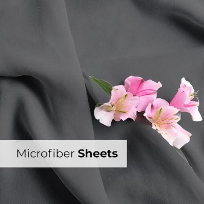 Microfiber Sheet Set 18" - 24" Inch Extra Deep Pocket - Split King