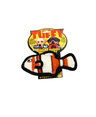 Ocean Creature Jr Fish Orange, Dog Toy