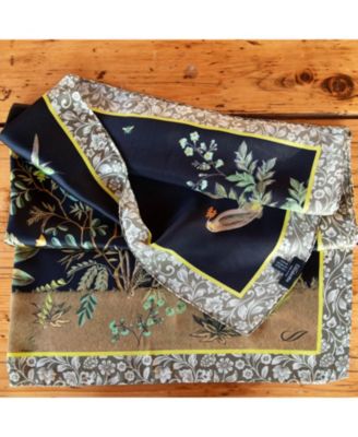 Fantasia - Hand Rolled Silk Foulard for Women