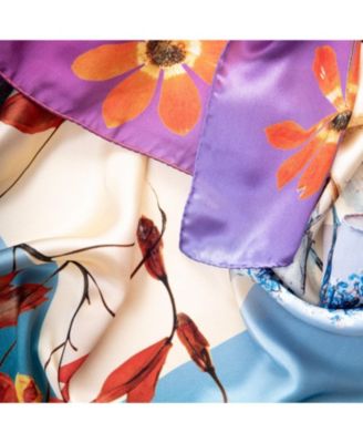 Cristina - Hand Rolled Silk Foulard for Women