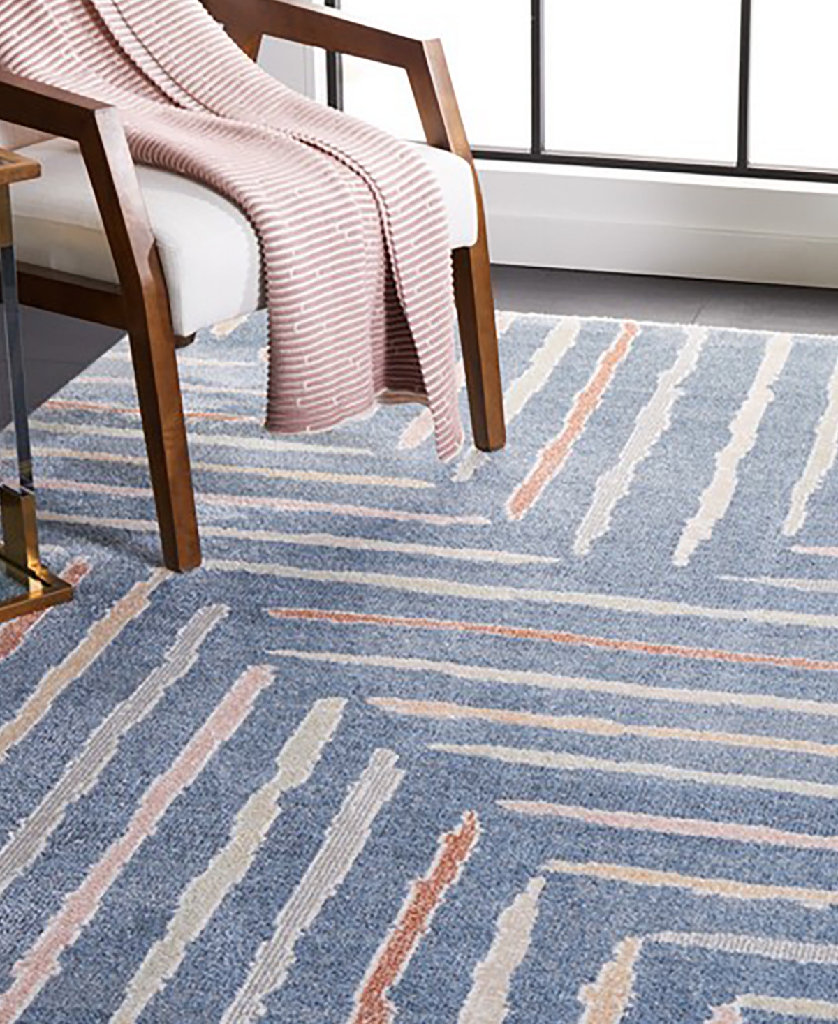 Safavieh Blair Washable 222 BLR222 6'7x6'7 Square Area Rug