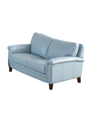 Westcott 62" Top Grain Leather Loveseat