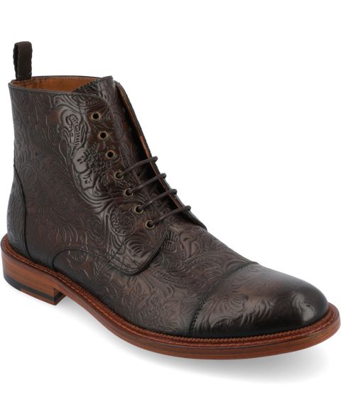 Мужские ботинки Taft The Rome Lace Up Boot, цвет: Marron Viejo