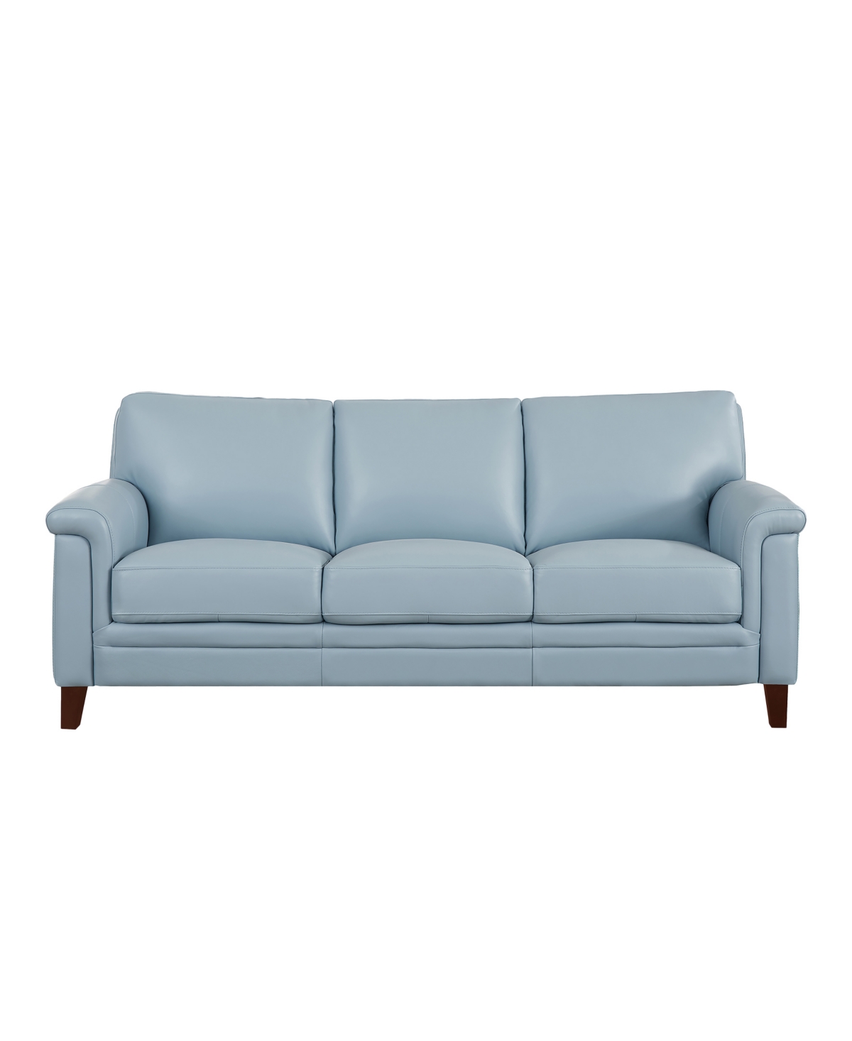 HYDELINE WESTCOTT 84" TOP GRAIN LEATHER SOFA 