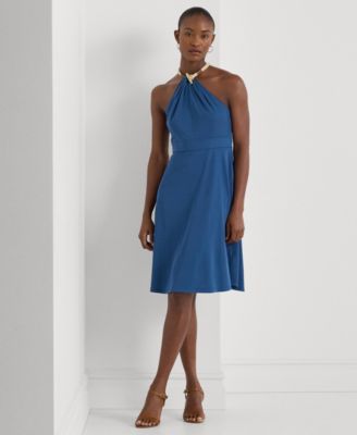 Lauren Ralph Lauren - Women's Stretch Jersey Halter Dress