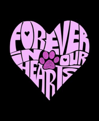 Forever In Our Hearts - Men's Word Art Long Sleeve T-Shirt