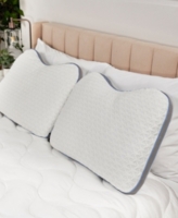 Bedgear Cooling Cuddle Curve Pillow High Profile, Standard/Queen - White