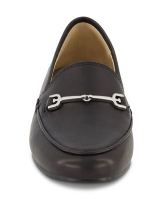 Little and Big Girls Leo Loraine Metallic Logo Loafer
