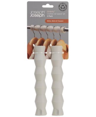 2-Pk. Orderly Clothes Rail Spacers for Shirts, Skirts And Trousers
